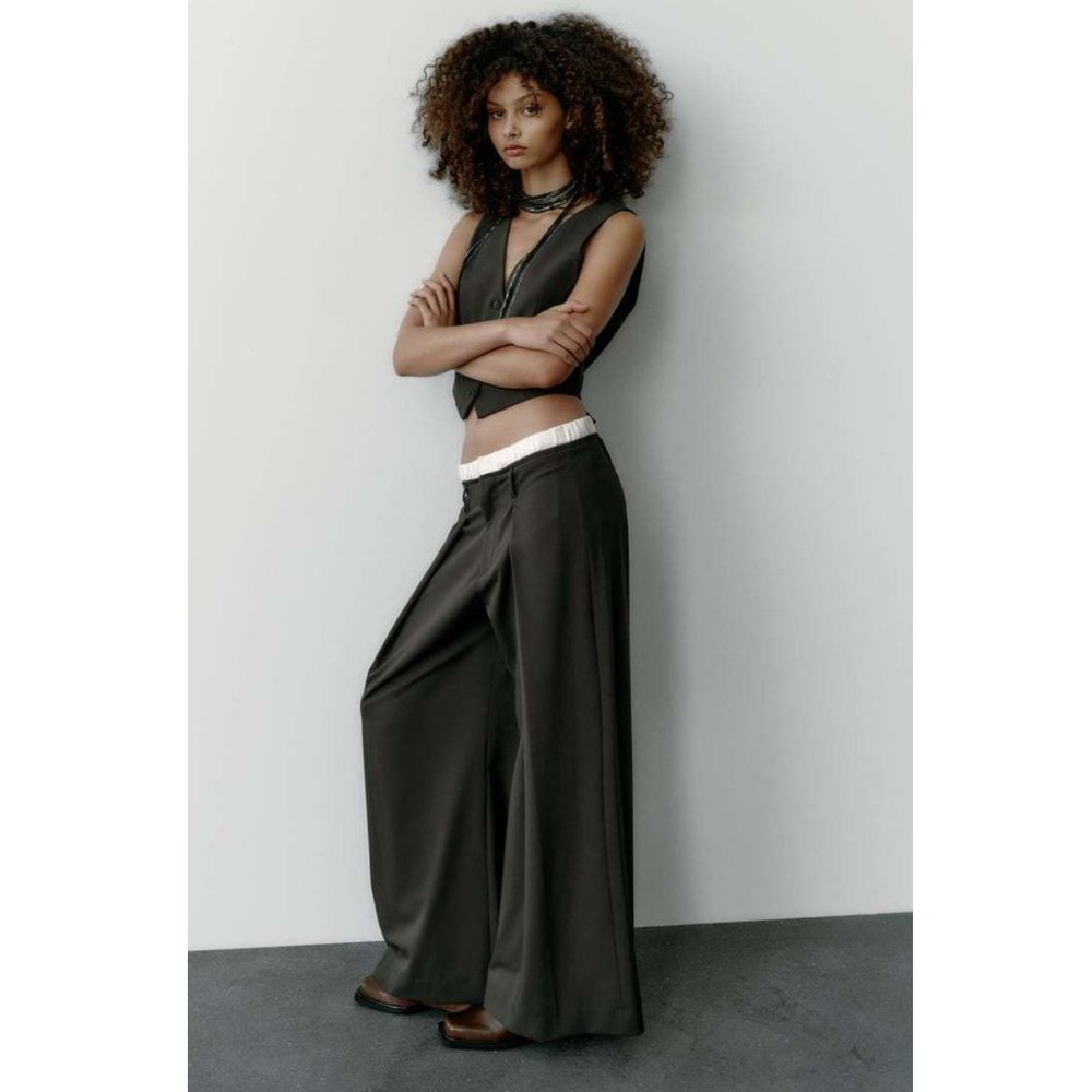 Zara Combo Boxer Pants NWT - Picture 3 of 15